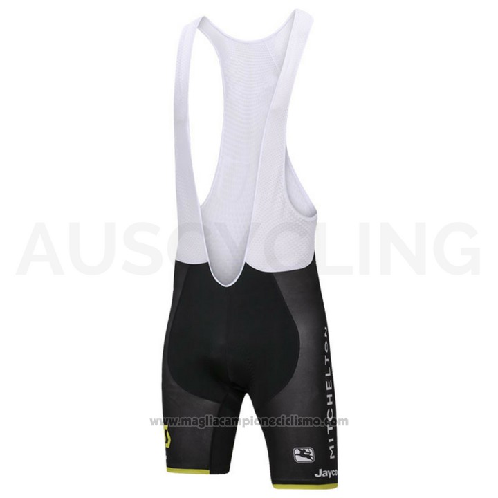 2018 Abbigliamento Ciclismo Scott Nero Manica Corta e Salopette